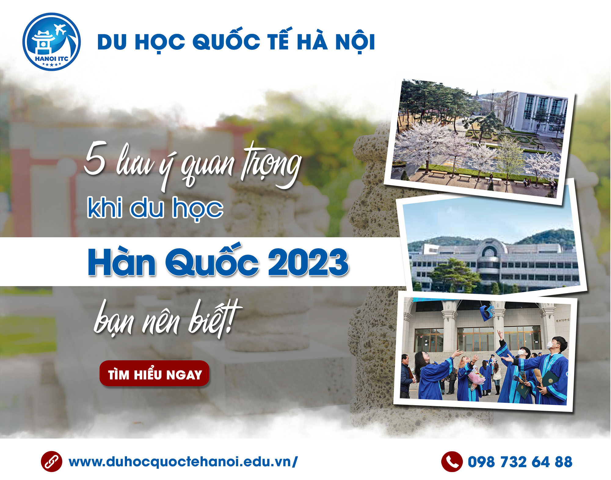 5 LƯU Ý QUAN TRỌNG KHI DU HỌC HÀN QUỐC NĂM 2023