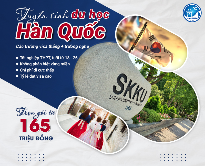 TUYỂN SINH DU HỌC HÀN QUỐC 2023 MỚI NHẤT